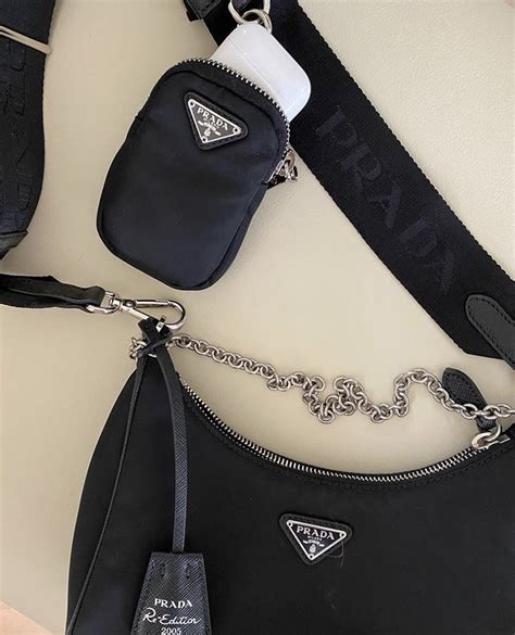 prada hobo multi pochette bag|Prada hobo bag leather.